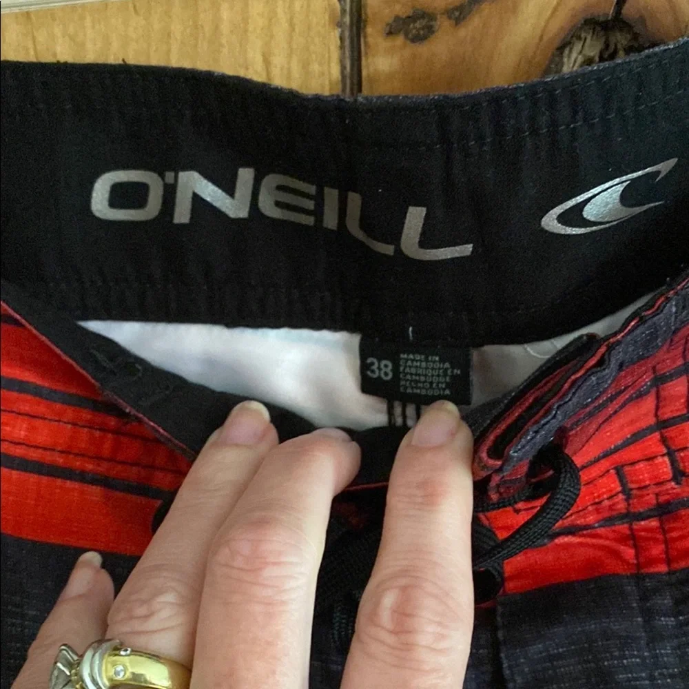 O'Neill Men's Multicolor Striped Board Shorts